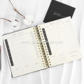 A4 Coil Binding My Weekly Workout Fitness Planner